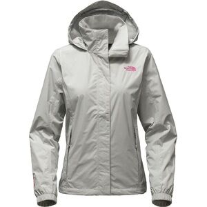 North Face Women’s Grey Raincoat Size Medium
